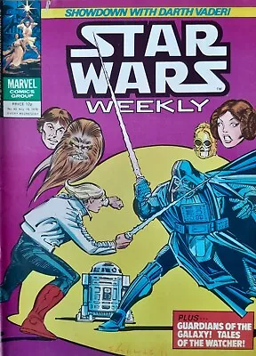Buy STAR WARS WEEKLY No. 90 Nov. 14th 1979 Vintage UK Marvel Comic Mag V.G CONDITION • 14.99£