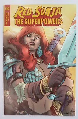 Buy Red Sonja The Superpowers #4 1st Printing Cover G Dynamite Comics 2021 VF+ 8.5 • 4.99£