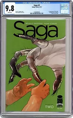 Buy Saga #2A 1st Printing CGC 9.8 2012 1569494003 • 158.78£