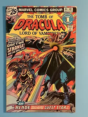 Buy Marvel Comics The Tomb Of Dracula #44 Dr Strange Appearance May 1976 Value Stamp • 39.57£