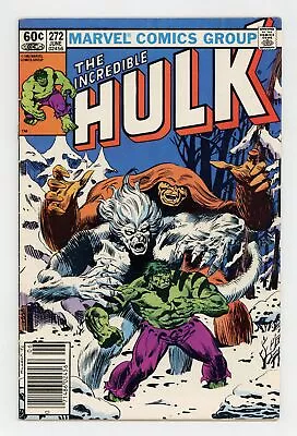 Buy Incredible Hulk #272 VG 4.0 1982 • 19.19£