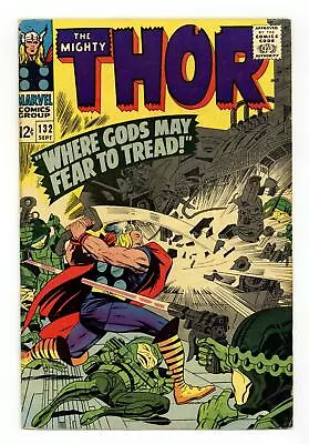 Buy Thor #132 FN- 5.5 1966 1st App. Ego The Living Planet • 49.02£