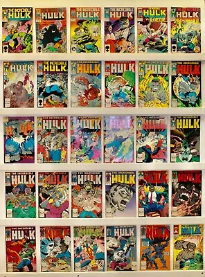Buy Incredible Hulk    Lot Of 30 Comics   Issue #'s: 332-339, 341-354, 356, 358-364 • 134.40£