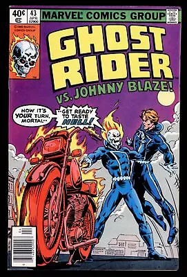 Buy MARVEL Comics -GHOST RIDER Vs Johnny Blaze #43 * Ungraded Comic Details Scanned • 3.56£