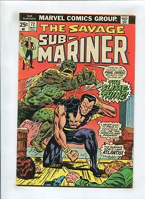 Buy Sub Mariner #72 (6.0) *fisherman* The Slime Thing 1974 • 7.87£