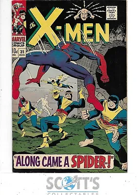 Buy X-men #35  F/vf   Spider-man • 250£