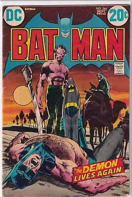 Buy Batman #244 (DC Comics 1972) Neal Adams Classic Ra's Al Ghul Cover • 131.07£
