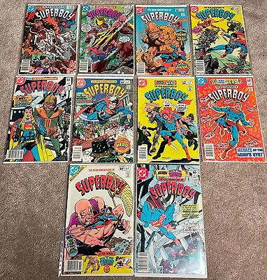 Buy New Adventures Of Superboy COMIC LOT #33, 35-36, 38-39. 41-44, 49 - VF 1982-1984 • 14.46£