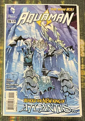 Buy Aquaman #19 New 52 DC Comics 2013 Sent In A Cardboard Mailer • 4.49£
