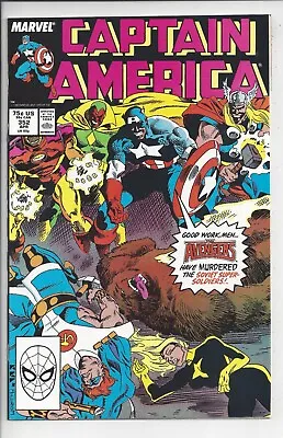 Buy Captain America #352 NM (9.4) 1989 - 1st Soviet Super-Soldiers • 11.86£