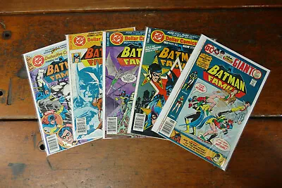 Buy BATMAN FAMILY #5, 17, 18, 19, & 482 (1975 DC Comics) Bronze Age Comic Book Lot • 23.95£