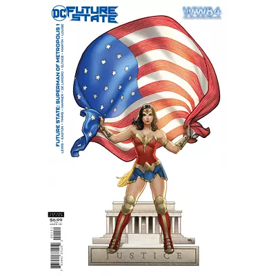 Buy Future State Superman Of Metropolis #1 Cho Wonder Woman 84 Card Stock Variant • 4.99£