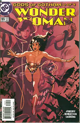 Buy Wonder Woman #165 Adam Hughes Cover DC Comics 2001 VF • 15.76£