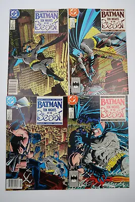 Buy Batman 417-420 Ten Nights Of The Beast 1st Appearance Of KGBeast 1988 DC Comics • 35.49£