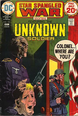 Buy Star Spangled War Stories (1952) # 183 (7.0-FVF) The Unknown Soldier 1974 • 9.45£