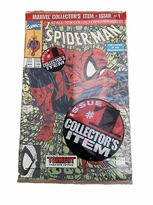 Buy Spider-Man #1 (Marvel, August 1990) McFarlane NM-NM+ NEW SEALED • 10.27£