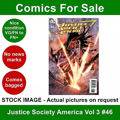 Buy DC Justice Society America Vol 3 #46 Comic - VG/FN+ 01 Feb 2011 • 3.99£