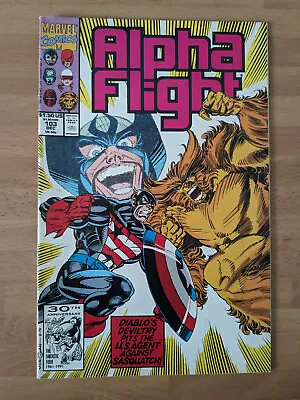 Buy Alpha Flight Vol.1 #103 (marvel 1991) - Vf • 2.50£