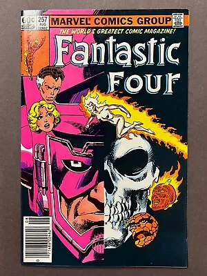 Buy Fantastic Four #257 (1983) KEY Galactus John Byrne FN+ • 3.95£