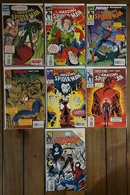 Buy The Amazing Spider-Man 386, 387, 389, 390, 391, 392, 393 * 7 Comic Lot * Marvel  • 23.71£
