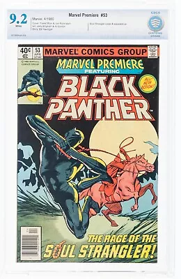 Buy Marvel Premiere #53 CBCS 9.2 NEWSSTAND WP NM+ 1980 Controversial Frank Miller • 92.43£
