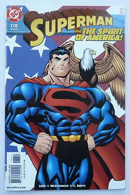 Buy Superman #178 - 1st Printing - DC Comics March 2002 VF+ 8.5 • 4.75£