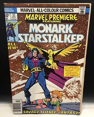 Buy MARVEL PREMIERE #32 Comic Marvel Comics Monark Starstalker Bronze Age • 2.83£