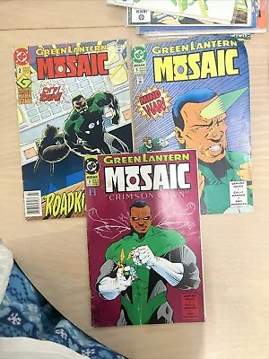 Buy Dc Comics Green Lantern Mosaic Bundle Issue  (3)# 2, 3, 5 1992 Vg Condition. • 3£