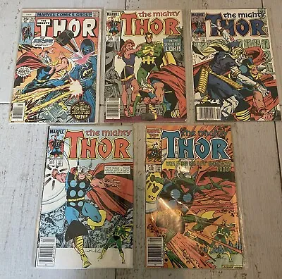 Buy THE MIGHY THOR 269 359 360 365 366 Lot Of 5 • 20.09£