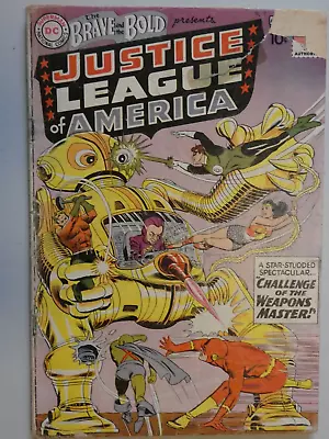 Buy BRAVE AND THE BOLD #29*** 2ND APPEAR OF THE JUSTICE LEAGUE*** 1st WEAPONS MASTER • 155.42£