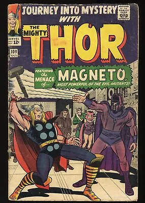 Buy Journey Into Mystery #109 GD/VG 3.0 Magneto Appearance! Jack Kirby! Marvel 1964 • 45.73£