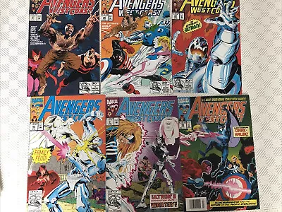 Buy Avengers West Coast / Marvel Comics / Issues 87,88,89,90,9193 • 15£