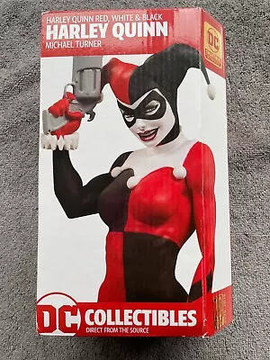 Buy DC Collectibles Red White & Black HARLEY QUINN STATUE By Michael Turner • 50£
