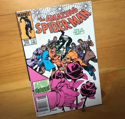 Buy Amazing Spider-Man #253 1984 Marvel Comics Newsstand Variant Rose 1st App NM/M • 28.10£