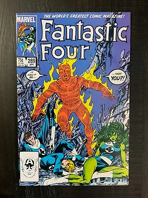 Buy Fantastic Four #289 VG/FN Copper Age Comic Featuring Nick Fury! • 1.59£