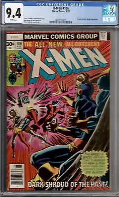 Buy Uncanny X-Men 106 - CGC Near Mint  |  NM  |  9.4 - 1st Entity • 136.71£