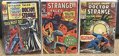 Buy Dr. Strange Marvel Comic Book Lot Strange Tales 146 154 164 Eternity Nightmare • 71.24£