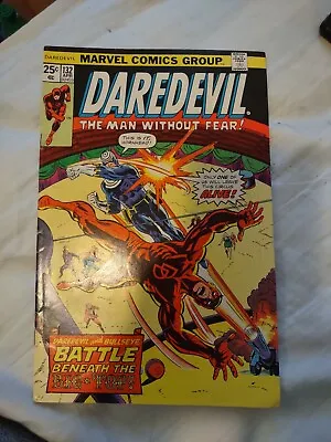 Buy Daredevil #132 (Marvel 1976) 2nd Bullseye MVS Intact VG 4.0 • 15.83£