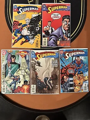 Buy Superman, Vol. 2 #182, 183, 184, 185, 186 - Comic Book Lot - 5 Issue Run - NM • 19.78£