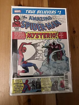 Buy AMAZING SPIDER-MAN #13 - 1st Mysterious - True Believers Reprint • 7.50£