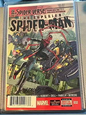 Buy Marvel Comics Superior Spider Man #32 Signed Gage Coa Dynamic Forces #ed/150 • 55.97£