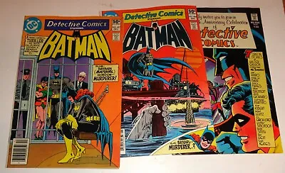 Buy Batman Detective Comics #497,498,500 F/vf  Giant • 12.17£
