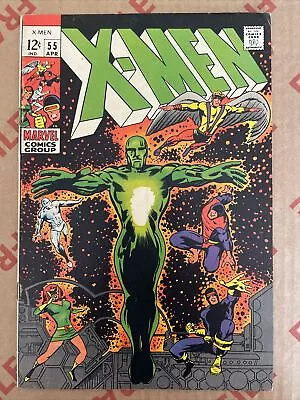 Buy X-Men #55 Vol 1 - Silver Age - 1969 Barry Windsor Smith Cover - Marvel Comics • 49.99£