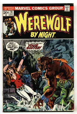 Buy Werewolf By Night #10 - 1973 - Marvel - FN+ - Comic Book • 36.67£