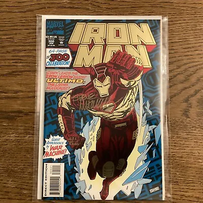 Buy Marvel Comics Iron Man #300 Signed Edition Steve Mitchell  • 70£