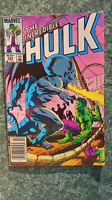 Buy Incredible Hulk 292 VG/FN 5.0 KEY! 1st Image Logo Box Flip-book 1984 Newsstand • 1.61£