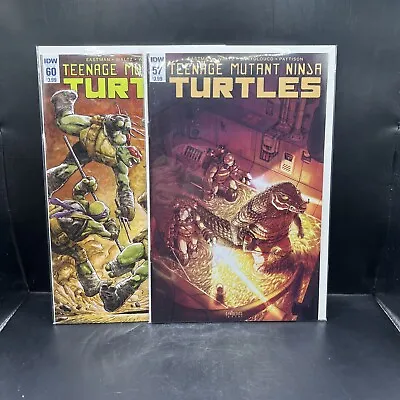 Buy Teenage Mutant Ninja Turtles #57 & #60  (IDW 2016) 2 Book Lot. (A43)(33) • 11.85£