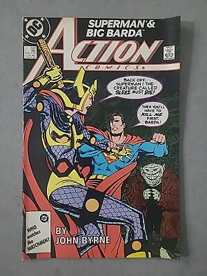 Buy Superman Action Comics 592 Controversial Issue Comic Book • 3.20£