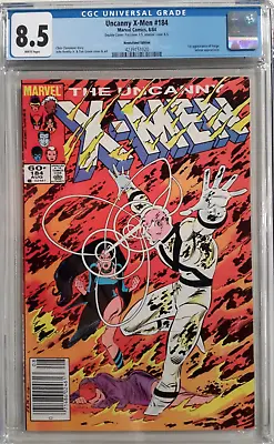 Buy 🔥uncanny X-men #184 Cgc 8.5✨double Cover*marvel 1984*1st App Of Forge*newsstand • 277.06£