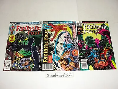 Buy Fantastic Four #247 252 256 Comic Lot Marvel 1982 Dr Doom 1st App Kristoff Byrne • 14.27£